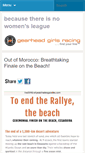 Mobile Screenshot of gearheadgirlsracing.com